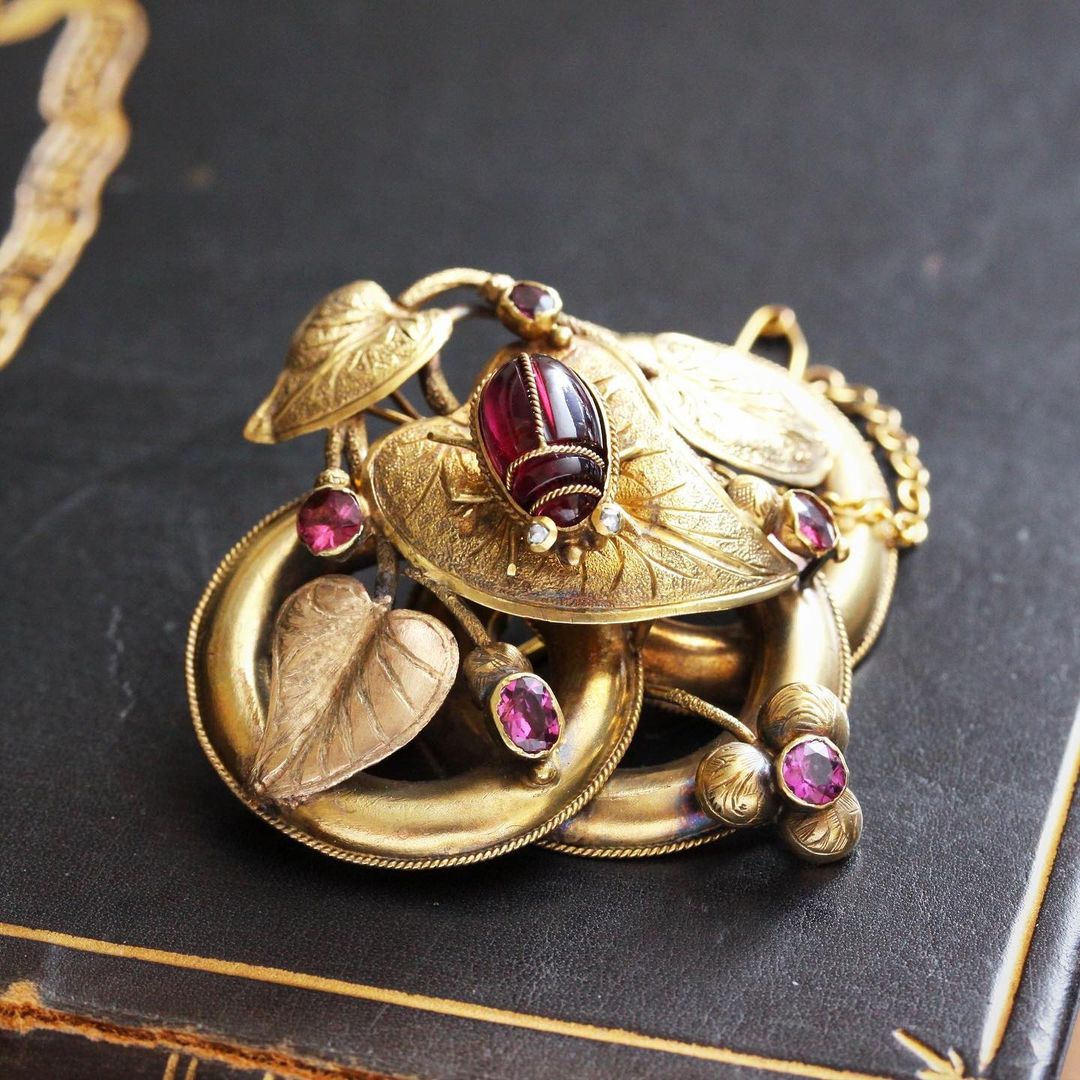 Victorian Bug Pin